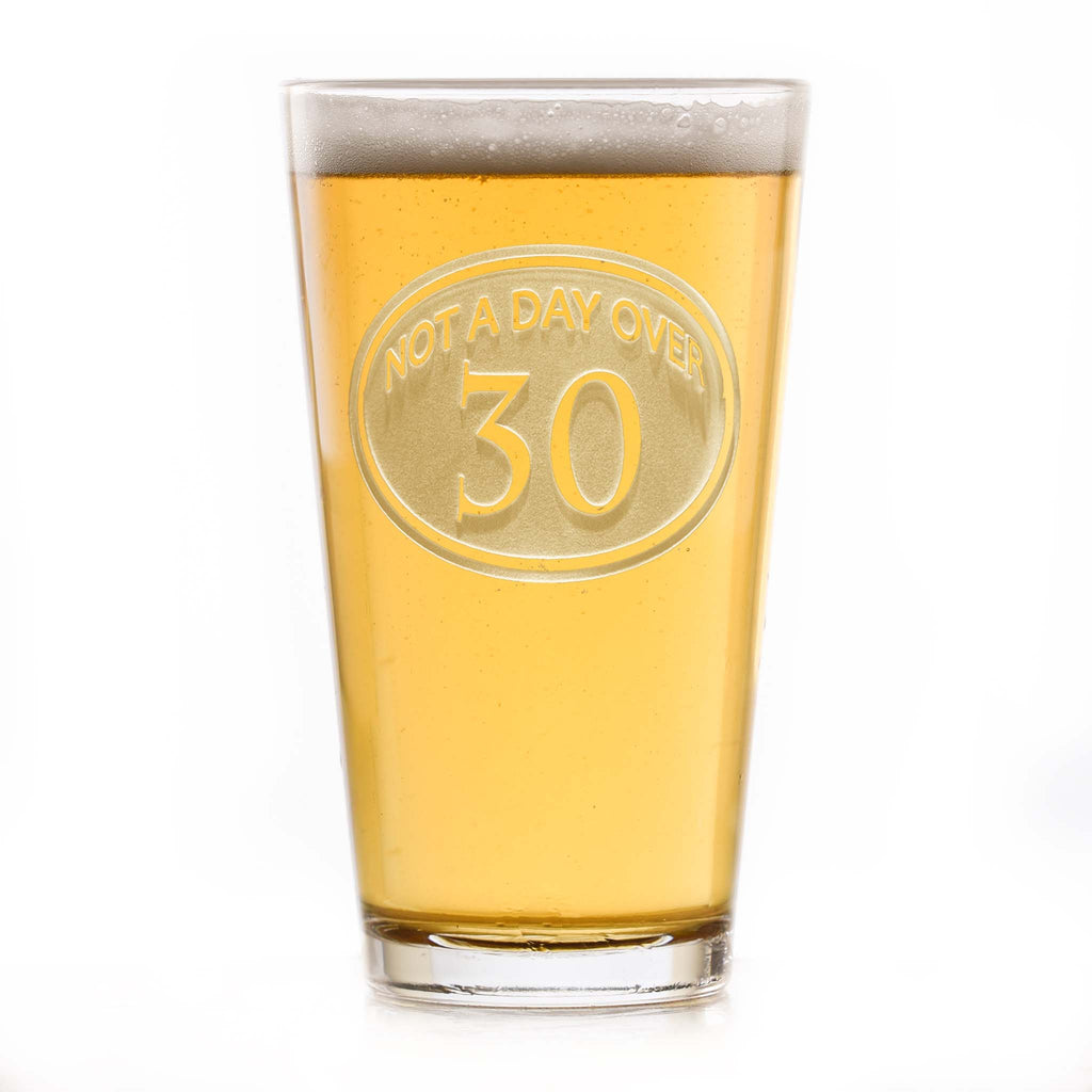 30th Birthday Beer Pint Glass