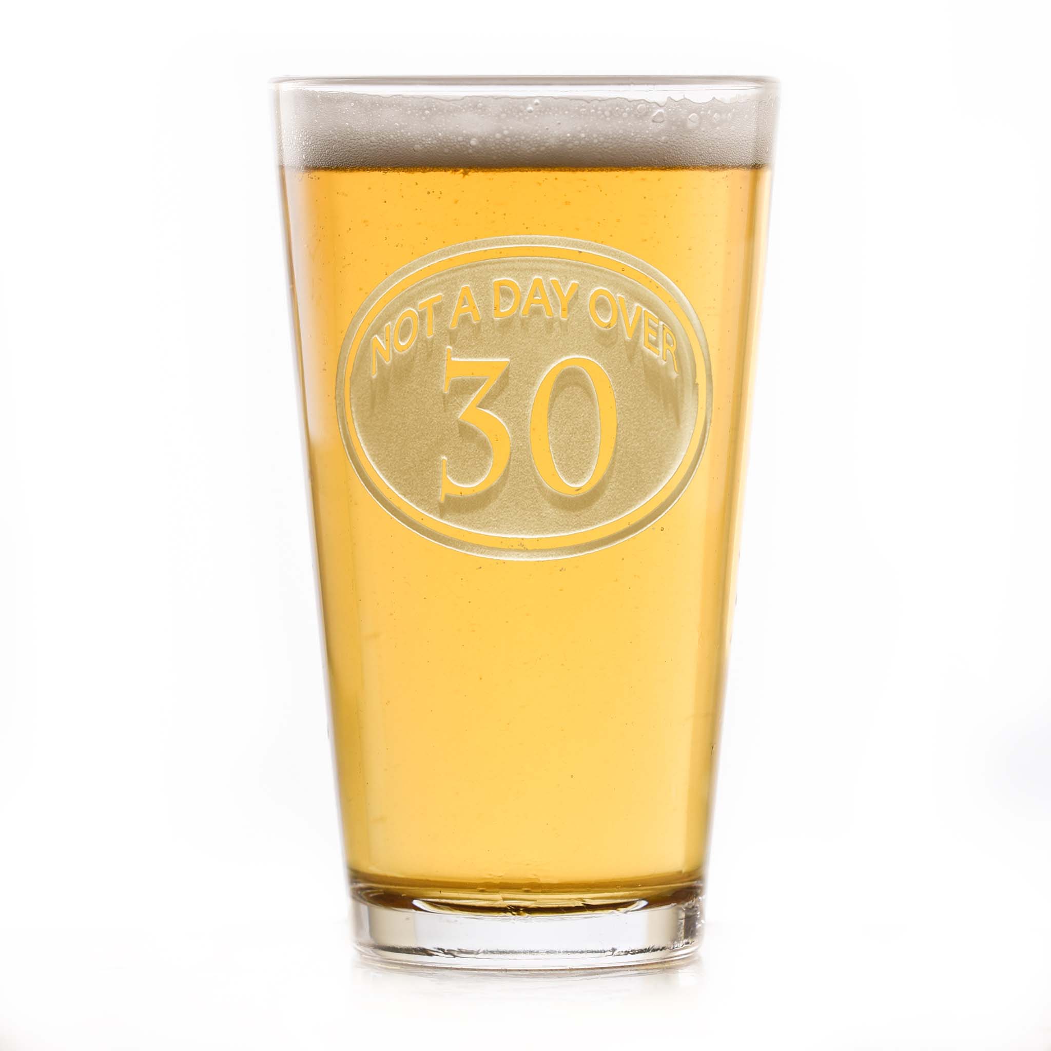 30th Birthday Beer Pint Glass
