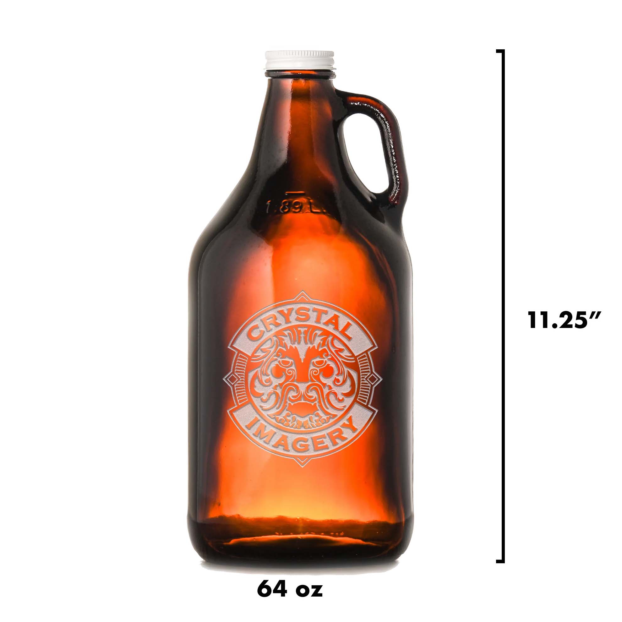 "Lets Par Tee" Golf, Beer Growler, Pint Glass Gift Set, Engraved