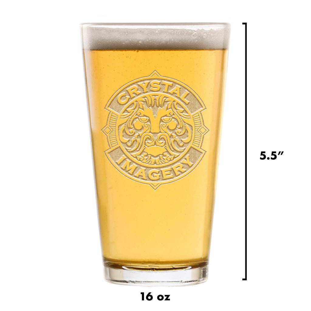 2nd Amendment Gun Rights, Pint Pub Beer Glass